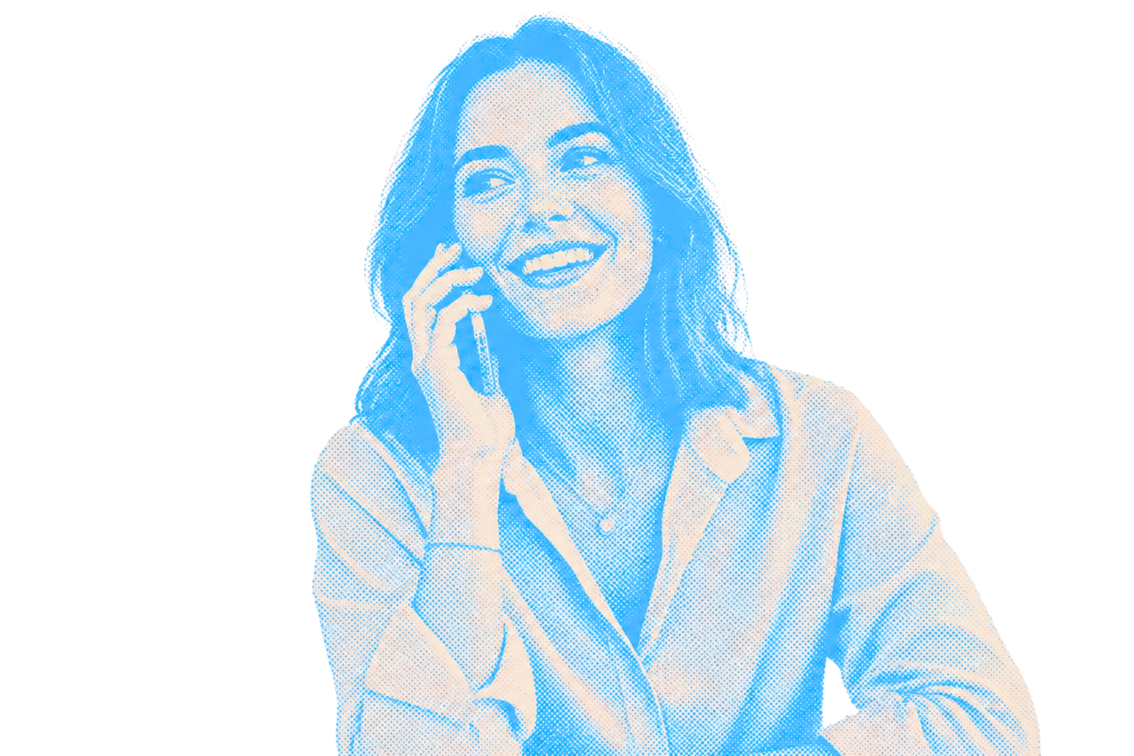 Stellavate Marketing Home Image, Woman on Phone